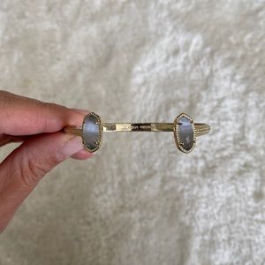 Elton Gold Cuff Bracelet